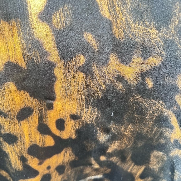 Lafayette 148 Kelsey Leopard Print 100% Silk Blouse - Picture 6 of 10